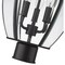 Z-Lite Westover 3 Light Outdoor Post Mount Fixture, Black & Clear Beveled 580PHB-BK - alternate 5